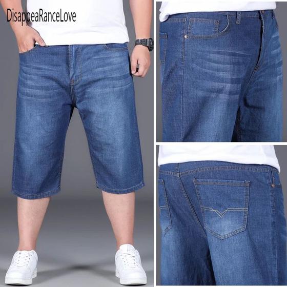 Imagem de Bermuda Jeans Masculina Short Qualidade Top Slim Skinny