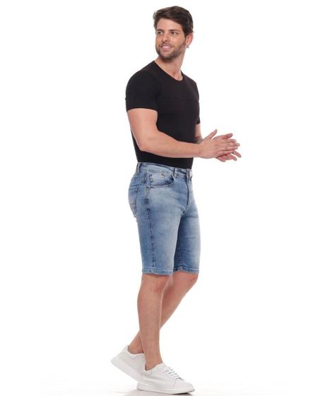 Imagem de Bermuda Jeans Masculina Tradicional 38 ao 48 Fact Jeans 5805