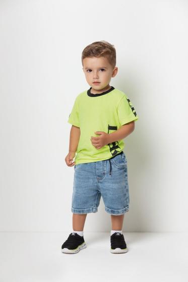 Imagem de Bermuda Jeans masculino infantil - short jeans