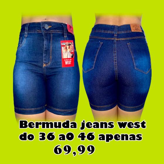Imagem de Bermuda Jeans meia coxa