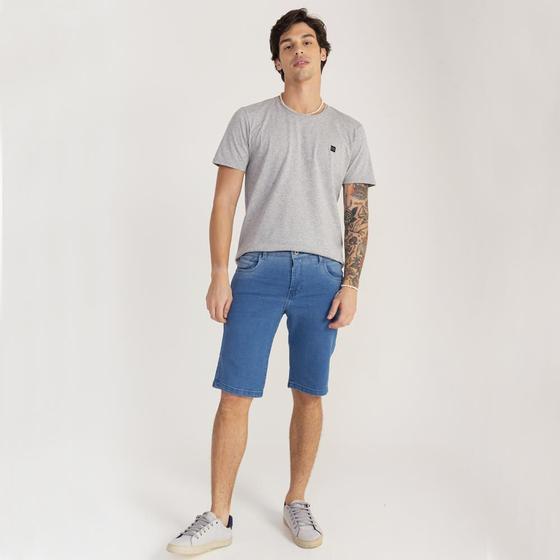 Imagem de Bermuda Jeans Rock&Soda Masculina Skinny Casual Estilo