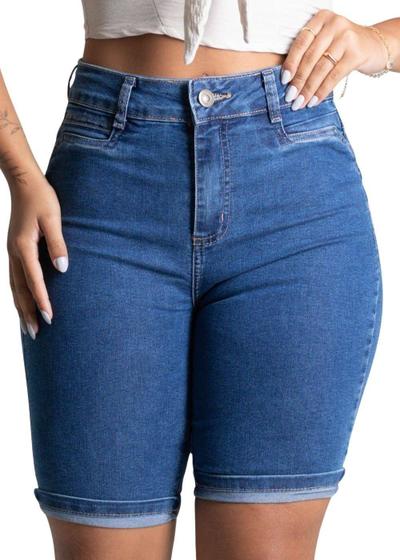 Imagem de Bermuda Jeans Sawary - 278331 Azul