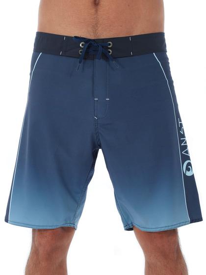 Imagem de Bermuda Masculina Com Elastano Boardshorts Faixa Marinho