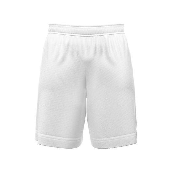 Imagem de Bermuda Masculina Dryfit Com Bolso Academia Corrida Branco