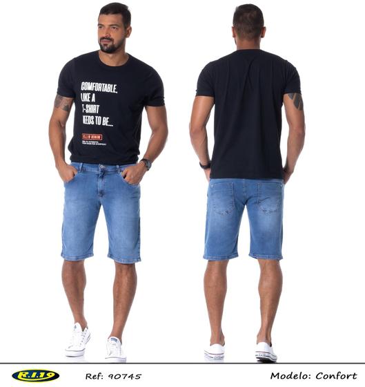 Imagem de Bermuda Masculina Jeans Claro Ri19-90745