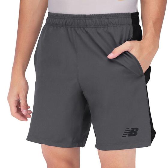 Imagem de Bermuda Masculina New Balance Tenacy Cinza - MS13019B