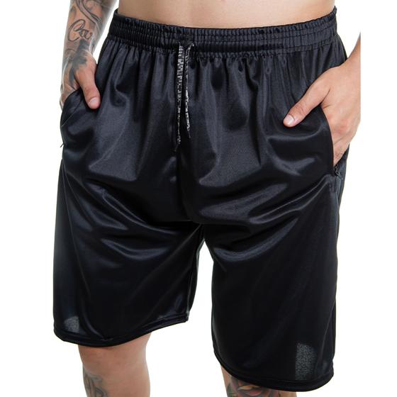 Bermuda Masculina Ziper Short Bolso Lateral Academia Treino Menor preço em Bermuda Masculina Ziper Short Bolso Lateral Academia Treino