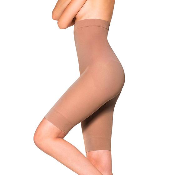 Imagem de Bermuda Modeladora Lupo Original Feminina Cinta Abdominal Short Calcinha Sinta Levanta Bumbum