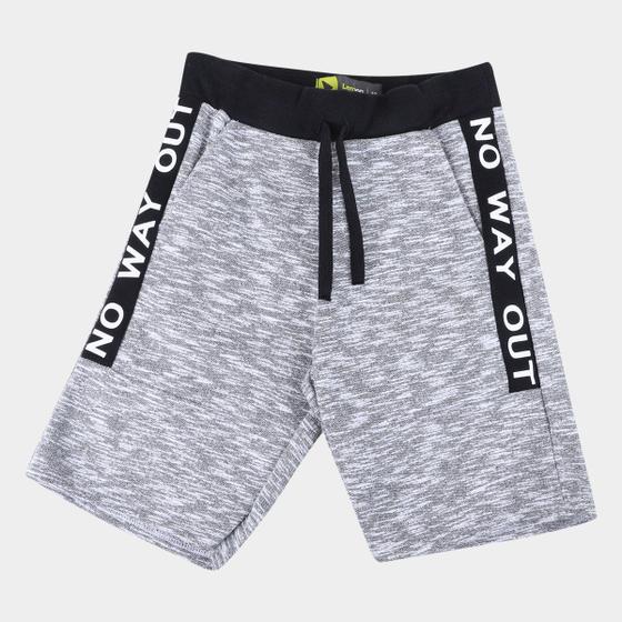 Bermuda Moletom Infantil Lemon No Way Out Masculina Bermuda