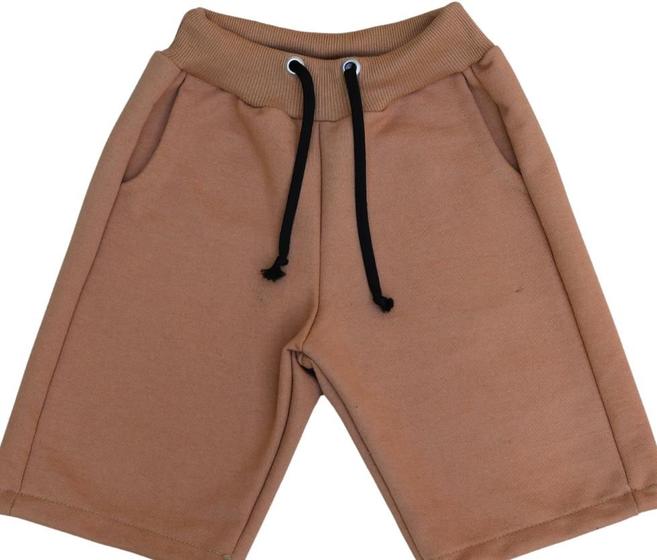 Imagem de Bermuda Moletom Masculina Mega Plus Size G7 ao G10 com elástico, punho e cordão