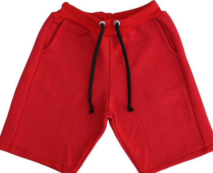Imagem de Bermuda Moletom Masculina Mega Plus Size G7 ao G10 com elástico, punho e cordão