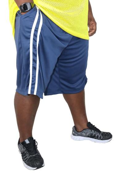 Imagem de Bermuda Plus Size Dry-Fit Ultra Leve Esportes Calção Futebol