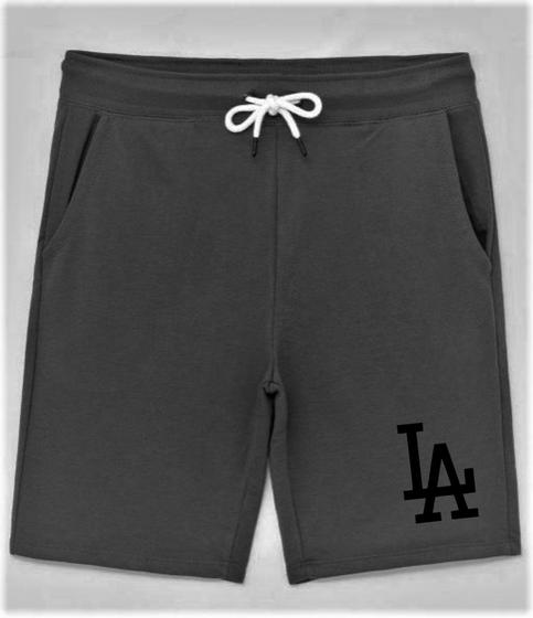 Imagem de Bermuda Plus Size Masculina Los Angeles La Beisebol Baseball