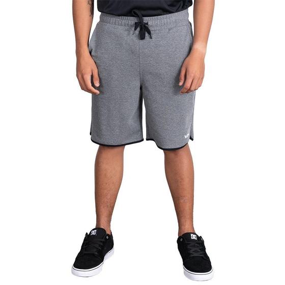 Imagem de Bermuda RVCA Moletom Sport Short III Masculina Cinza Escuro