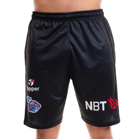 Imagem de Bermuda Sesi Franca I NBB 22/23 Preto - Masculino