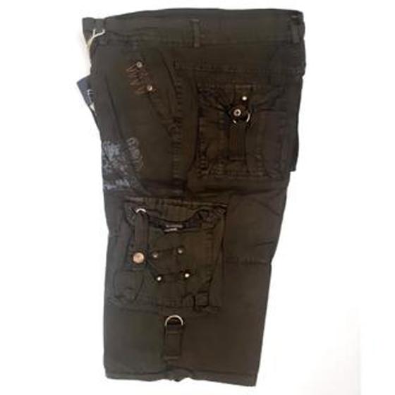 Bermuda Short Cargo Masculina Adulto Com 6 Bolsos Menor preço em Bermuda Short Cargo Masculina Adulto Com 6 Bolsos
