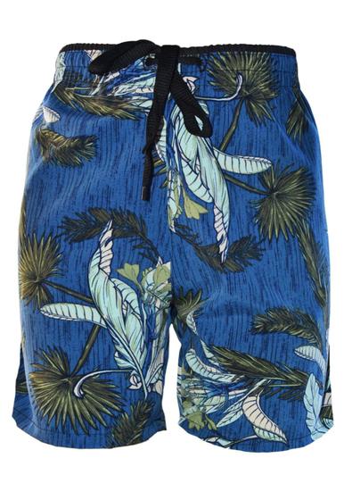 Imagem de Bermuda Short Floral Infantil Tactel Estampado com Elastano