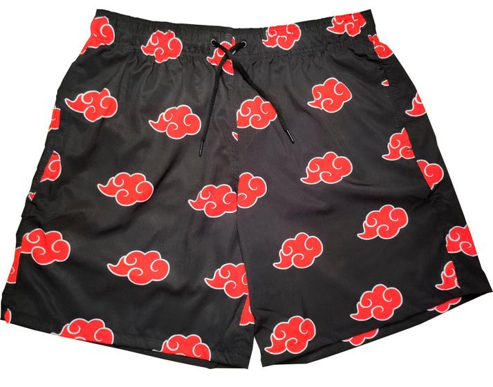 Imagem de Bermuda Short Masculino Elastano Akatsuki Naruto