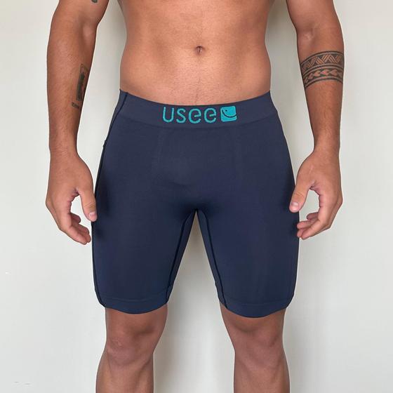 Imagem de Bermuda Shorts De Compressão P/ Corrida Masculino C/ Bolsos