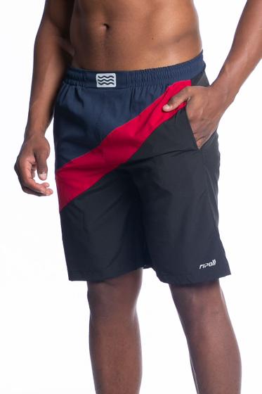 Imagem de Bermuda Shorts Masculino Tactel Elastano Refletivo Treino