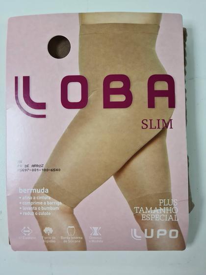 Bermuda Slim Modeladora Plus Size Cintura Alta Loba Lupo 5697. Menor preço em Bermuda Slim Modeladora Plus Size Cintura Alta Loba Lupo 5697.
