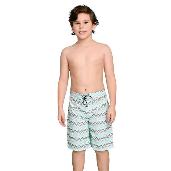 Imagem de Bermuda Surf Infantil Zig Zag