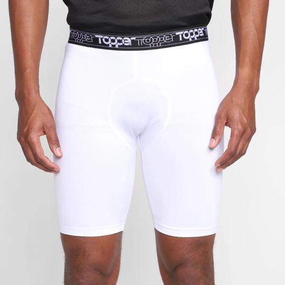 Imagem de Bermuda Térmica Topper Classic Masculina Branco