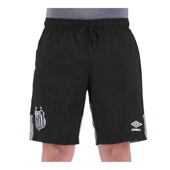 Imagem de Bermuda Umbro Santos Viagem 2023 Masculina