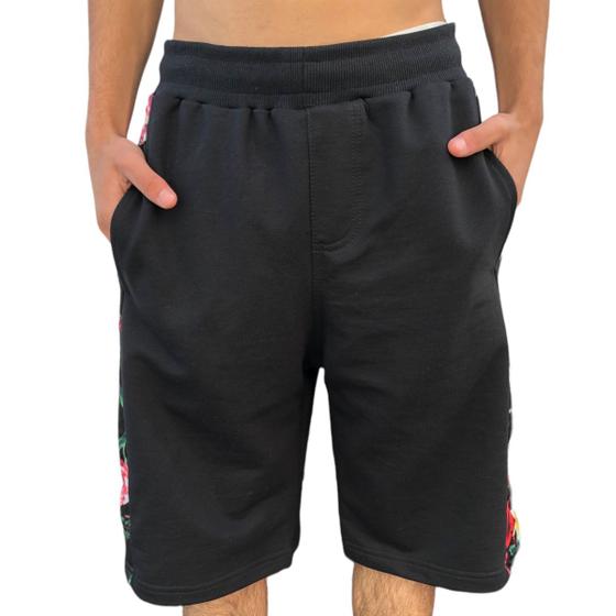 Imagem de Bermudas moletom masculina premium gangster overcore