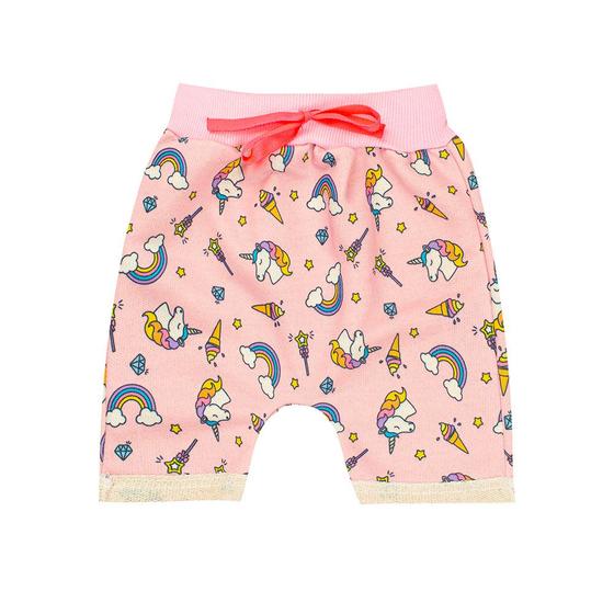 Imagem de Bermudas Shorts Infantil Feminina Roupas Infantil Verão