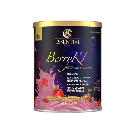 Imagem de BERRYKI ESSENTIAL 300g - FRUTAS VERMELHAS - Essential nutrition