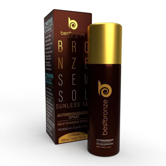 Best Bronze Autobronzeador Sem Sol Profissional 150Ml Autobronzeador