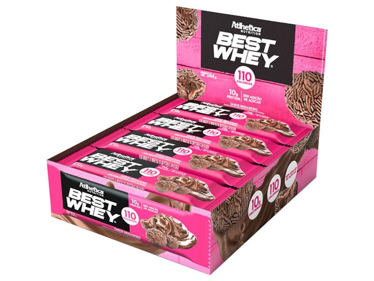 Best Whey 12unid de 50g - Brigadeiro - Atlhetica Menor preço em Best Whey 12unid de 50g - Brigadeiro - Atlhetica