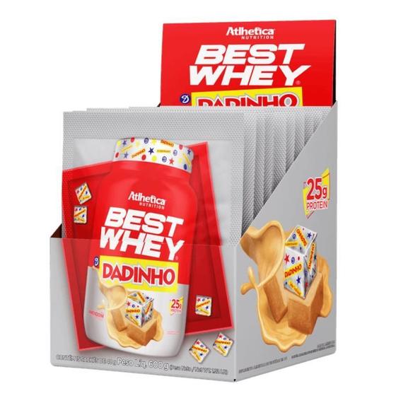 Imagem de Best Whey (15 Sachês De 35G) Atlhetica Nutrition - Dadinho