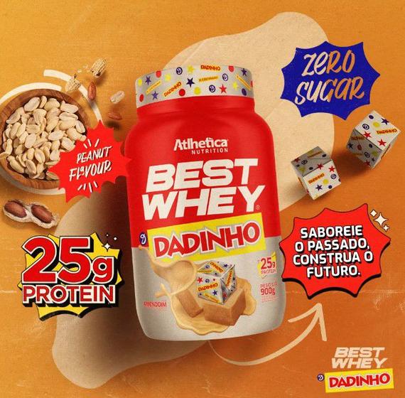 Imagem de Best whey 900g dadinho - athletica nutrition