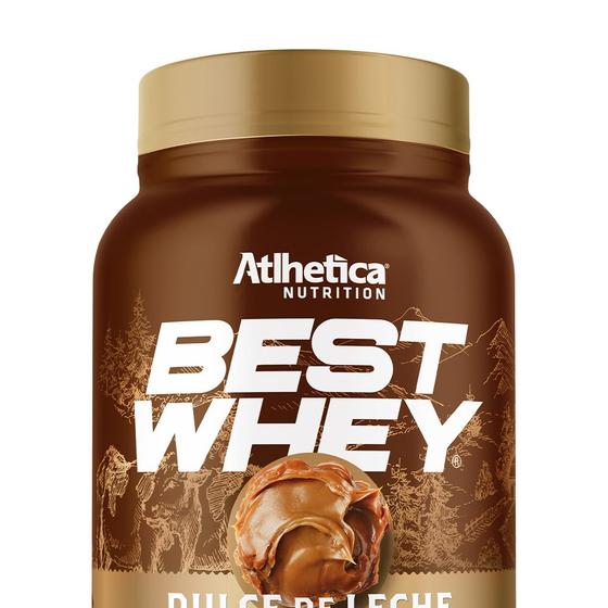 Imagem de Best Whey Atlhetica Nutrition (900g) Dulce de Leche Premium