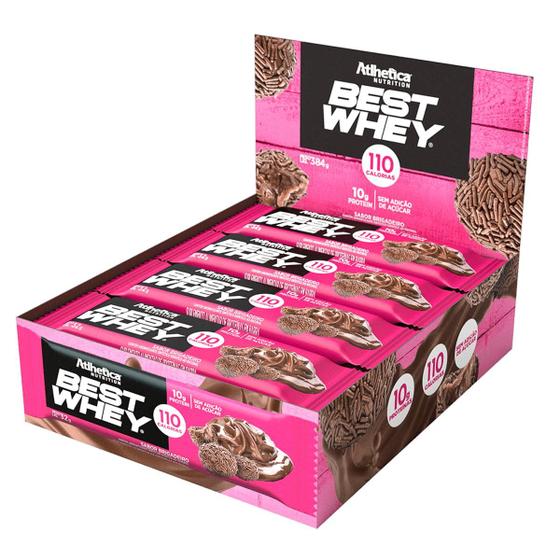 Imagem de Best Whey Bar 32g C/12 Atlhetitca Nutrition