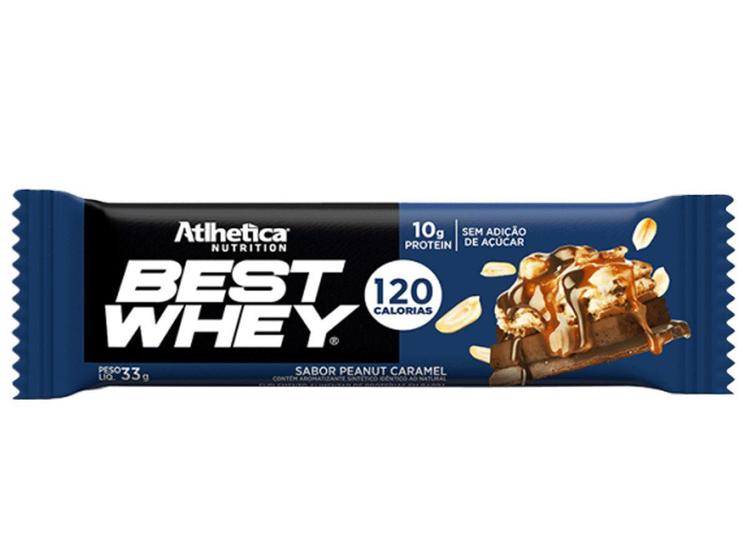 Imagem de Best Whey Bar 33g - 1 unidade - Peanut Caramel - Atlhetica Nutrition