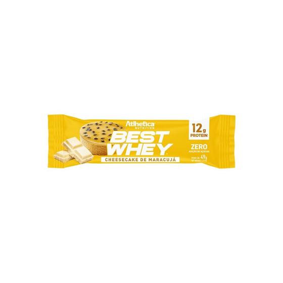 Imagem de Best Whey Bar (62g) - Sabor: Cheesecake de Maracujá (49g)