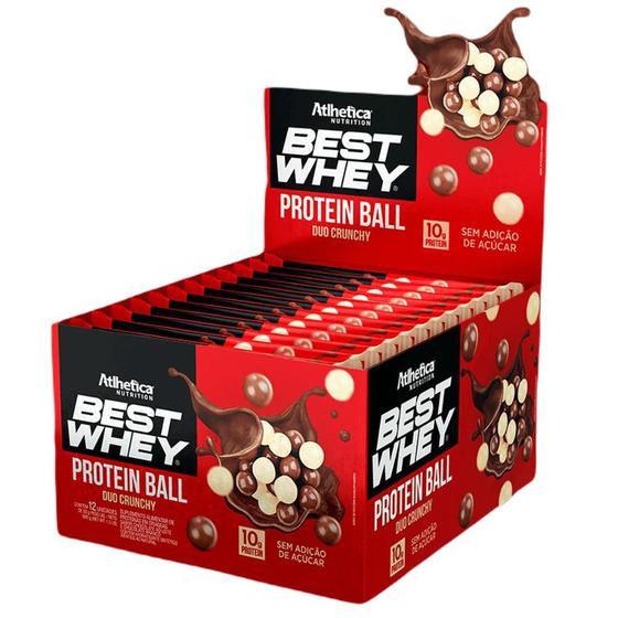 Imagem de Best Whey Protein Ball 50g (600g) 12 Unidades Atlhetica