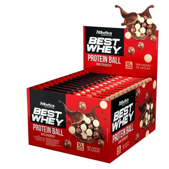 Imagem de Best Whey Protein Ball (Caixa c/ 12un de 50g) Atlhetica Nutrition