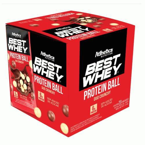 Imagem de Best Whey Protein Ball (Display 20 unidades de 30g) - Sabor Duo Crunchy