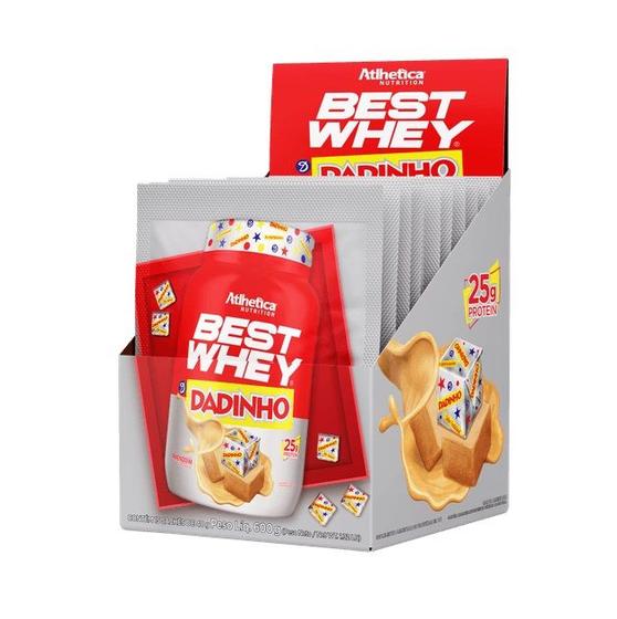 Imagem de Best Whey Sachê (Display com 15 sachês - 35g) - Sabor: Amendoim