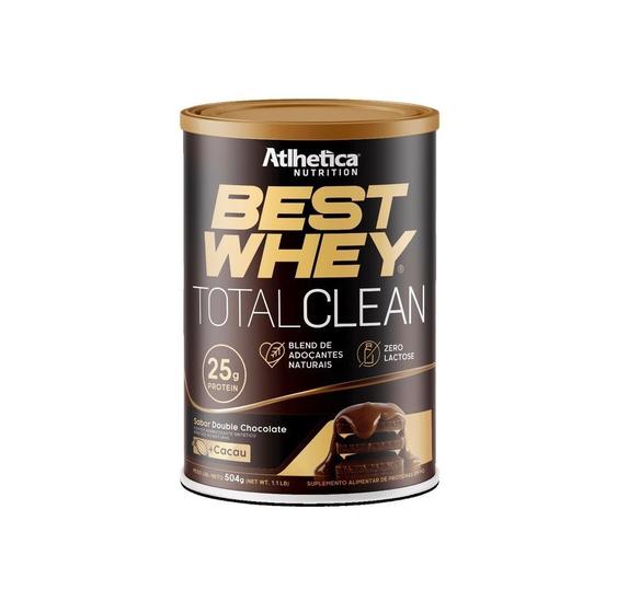 Imagem de Best Whey Total Clean Lata (490g) - Sabor: Double Chocolate