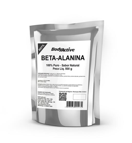Imagem de Beta-Alanina 100% Pura 500 G Refil Bodyactive