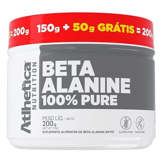 Imagem de Beta Alanina 100% Pure (200g) Atlhetica Nutrition
