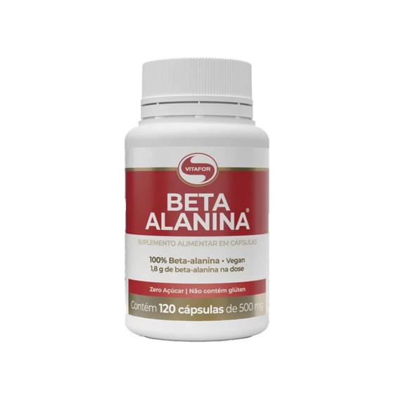 Imagem de Beta alanina 120 capsulas 500mg - vitafor