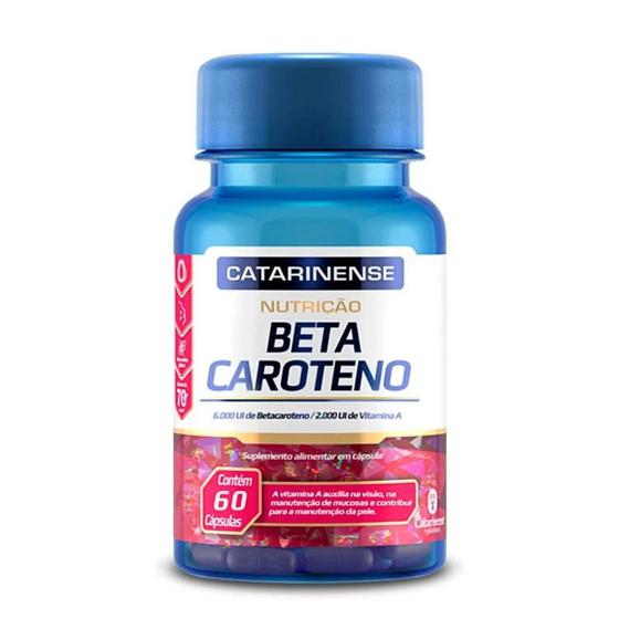 Imagem de Beta Caroteno Catarinense Pharma 60 cápsulas