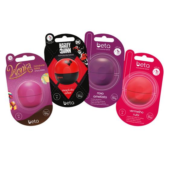 Imagem de Beta Wonka, Arlequina, Ametista e Rubi - Kit com 4