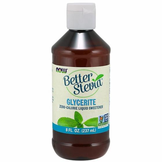 Imagem de BetterStevia Glicerite 8 OZ da Now Foods (pacote com 4)